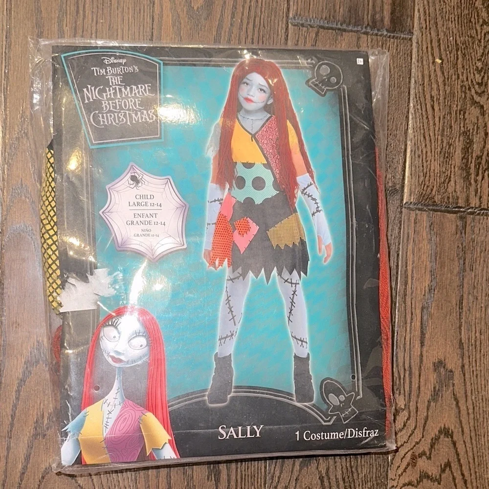 Disney The nightmare before Christmas Sally Costume for Kids new in package - Picture 3 of 7